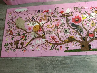 Lote 2 Puzzles Djeco