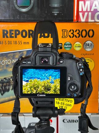 !!OFERTA!! Canon EOS 100D Pro + Canon 18-55mm