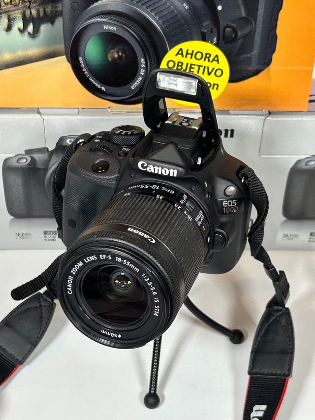 !!OFERTA!! Canon EOS 100D Pro + Canon 18-55mm