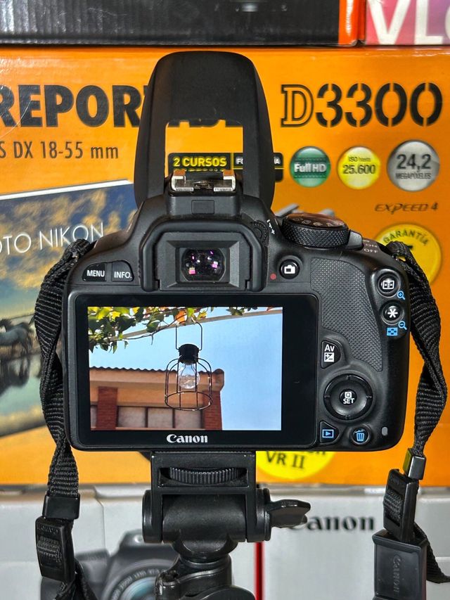 !!OFERTA!! Canon EOS 100D Pro + Canon 18-55mm