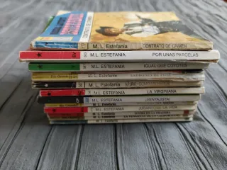 12 Novelas. Estefanía. Marcial Lafuente