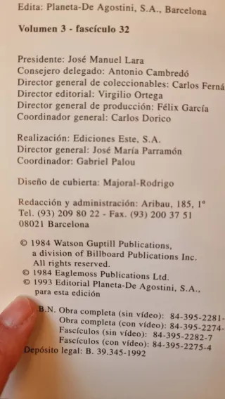 Lote completo:Colección Curso y Laminas