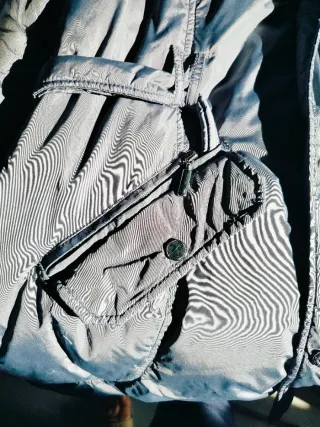 Giubbotto donna grigio imbottito con cappuccio