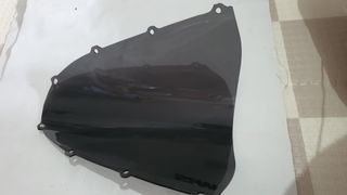 WRS Parabrisas Moto Negro