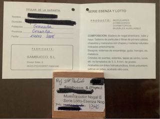 VITRINA MADERA ROBLE. SAMBUCCO S.L.