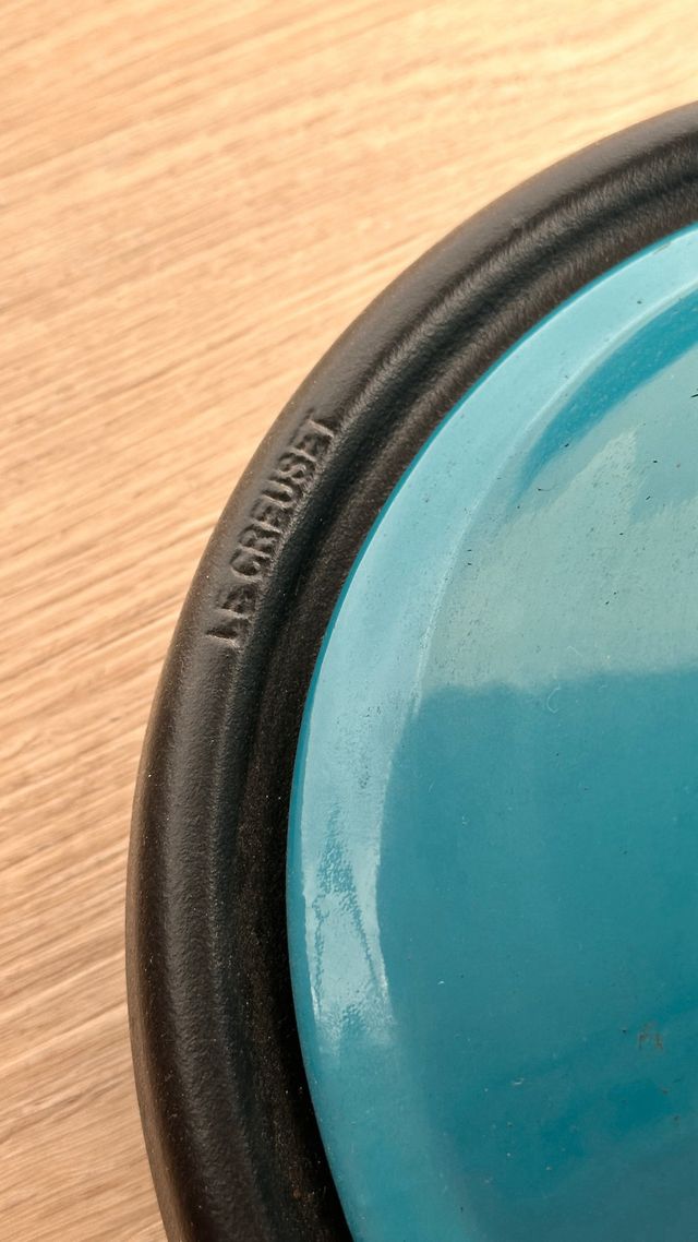 Tajine Le Creuset Cerámica Negro/Turquesa