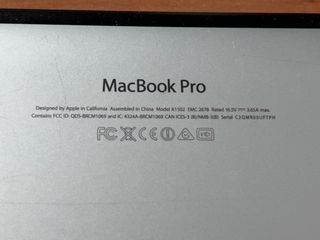 MacBook Pro A1502 Plata
