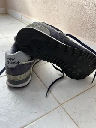 New Balance 574 blu/grigio