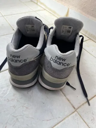 New Balance 574 blu/grigio