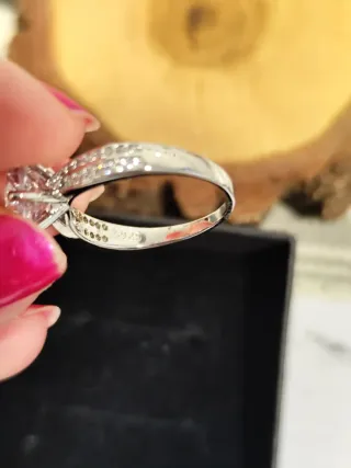Anillo Plata con Circonitas
