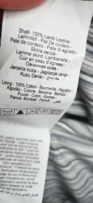 Chaqueta Piel Jack & Jones Talla L