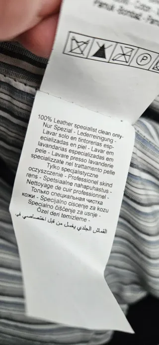 Chaqueta Piel Jack & Jones Talla L