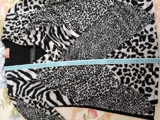 Blusa Mujer Talla XL Animal Print