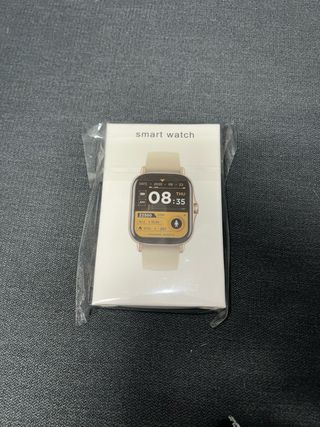 Smartwatch Dourado e Rosa