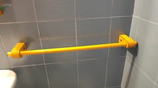 Espejo 80cm LED con repisa de cristal