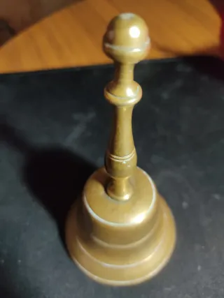 Campanilla de servicio de bronce