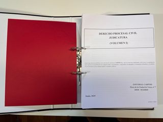 Temario Procesal Civil Judicaturas Carperi.