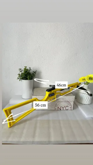 Ballesta de juguete Petron amarilla