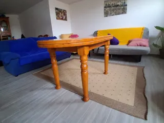 Mesa comedor extensible madera