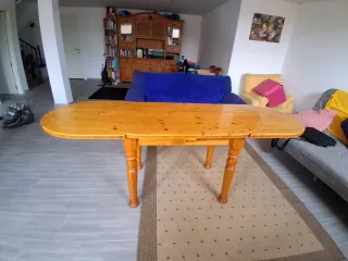 Mesa comedor extensible madera