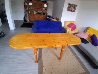 Mesa comedor extensible madera