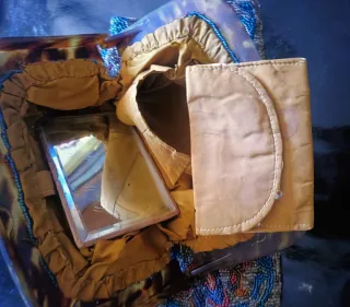 Borsetta perline antica fine '800