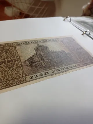 Billete 100 Pesetas Banco de España 1938