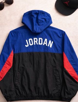 Chaqueta Jordan Vintage Azul Negra Roja