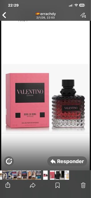 Valentino Donna Born in Roma Intense EDP 100ml
