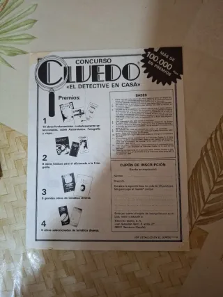 El Detective. Cluedo