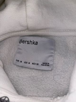 Sudadera blanca con estampado