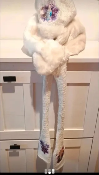 Gorro y bufanda Frozen