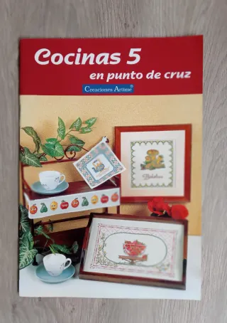 Revistas cocinas punto de cruz