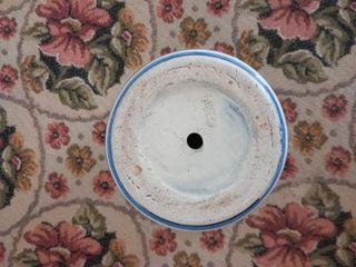 Macetero de cerámica.