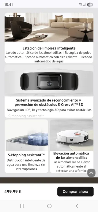 Aspiradora Robot Xiaomi X10+