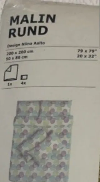 Funda Nórdica Ikea+2 fundas cojín