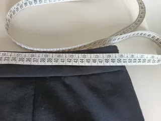 Gonna nera lunga fatta a mano Made in Italy