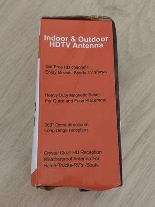 Antena TV Digital HDTV DGUP SP Portátil