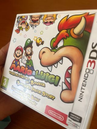 MARIO LUIGI VIAJE CENTRO BOWSER + PERIPECIAS BOWSY