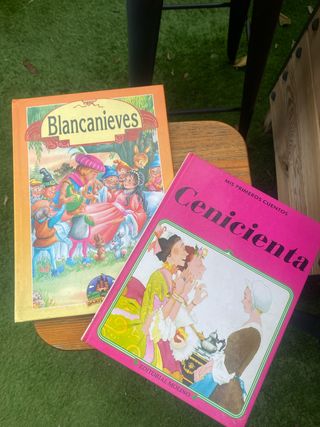Libros Blancanieves y Cenicienta (Español)