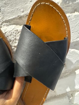 Sandali bassi neri donna Tg 40