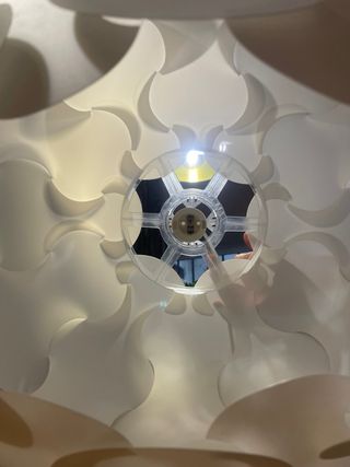 Lámpara de techo Ikea Fillsta blanca