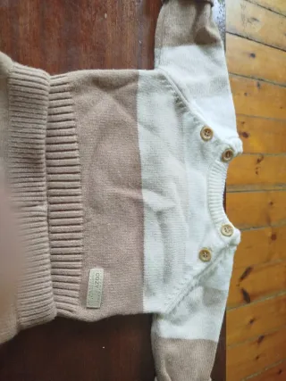 Conjunto bebé 0-1 mes tejido