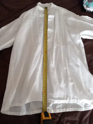 Camisa fallero blanca talla 31