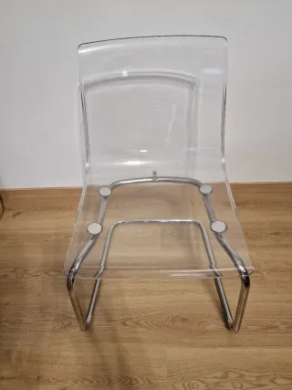 Sillas Tobias Ikea transparentes