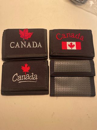 Portafogli piccoli in tessuto Canada
