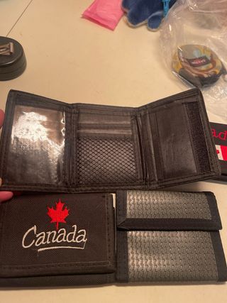 Portafogli piccoli in tessuto Canada