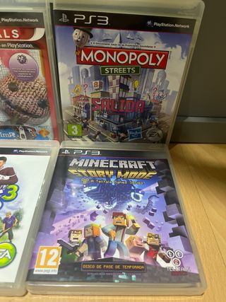 4 Juegos PS3: LittleBigPlanet, Monopoly, Sims 3