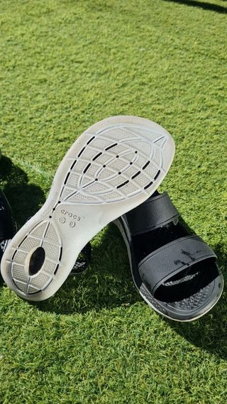 Sandalias Crocs Mujer Negras