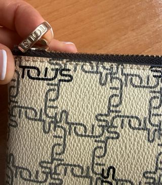 Billetero/Monedero Tous Beige